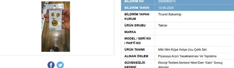 Bakanlık duyurdu: Bu 6 ürün için toplatma kararı! - Resim: 2