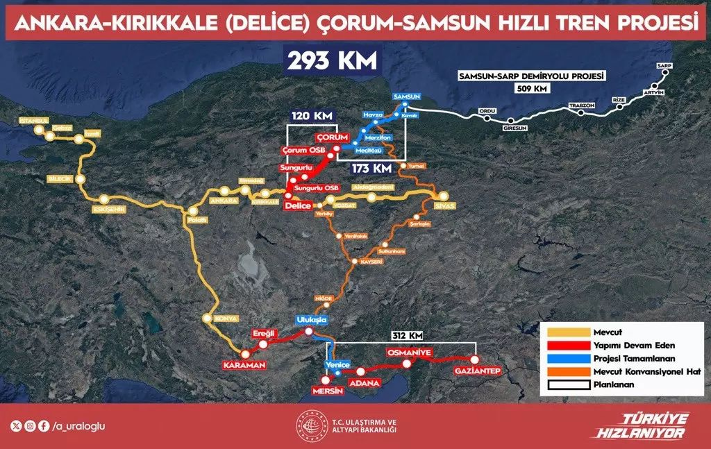 Kuzey Anadolu'ya hızlı tren geliyor! - Resim: 4
