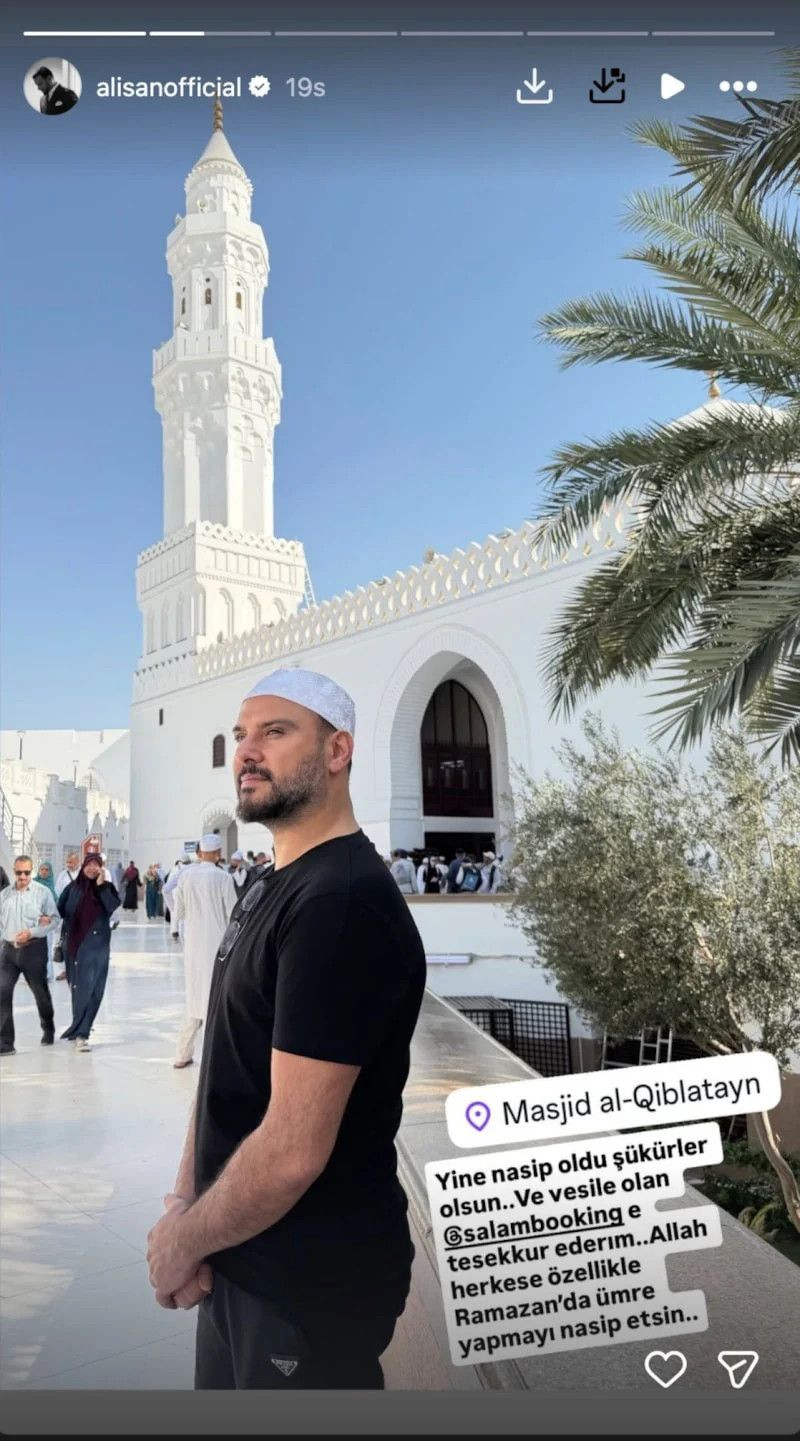 Alişan Ramazan'ın ilk günü umreye gitti! - Resim: 3